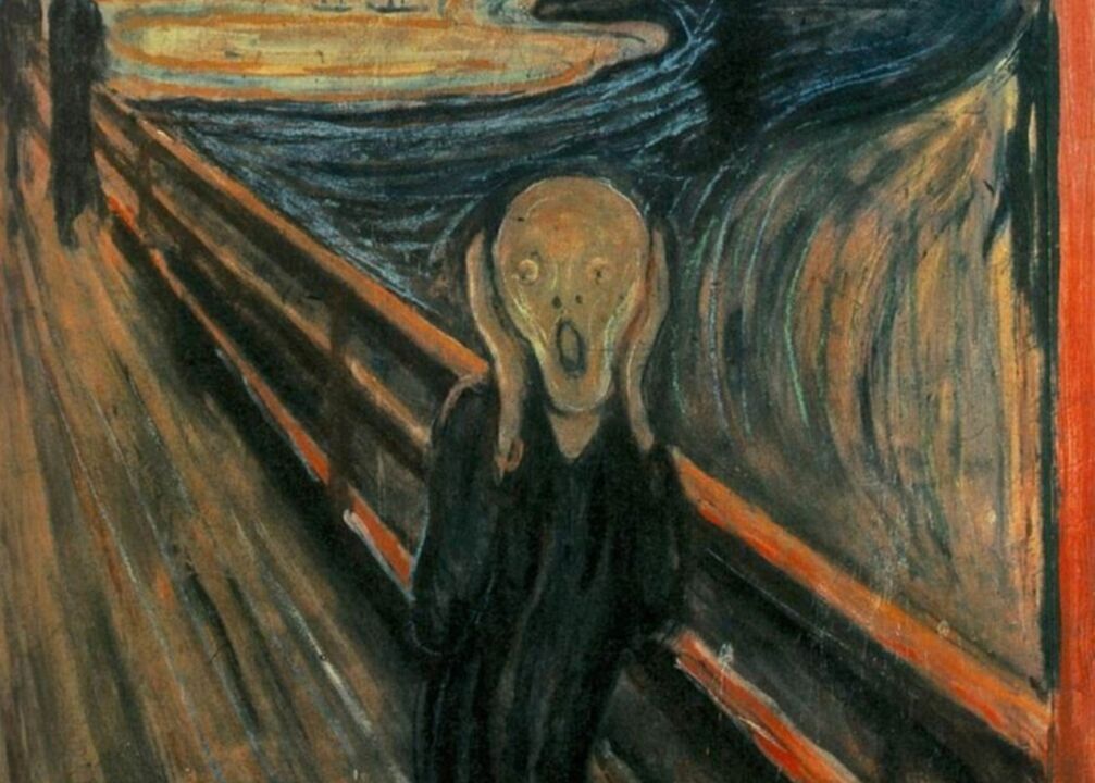 1893: Weather inspires painting of 'The Scream'